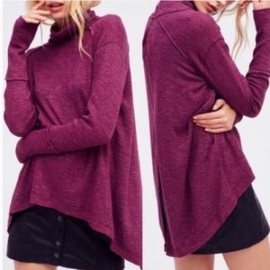 Free People Split Back Top